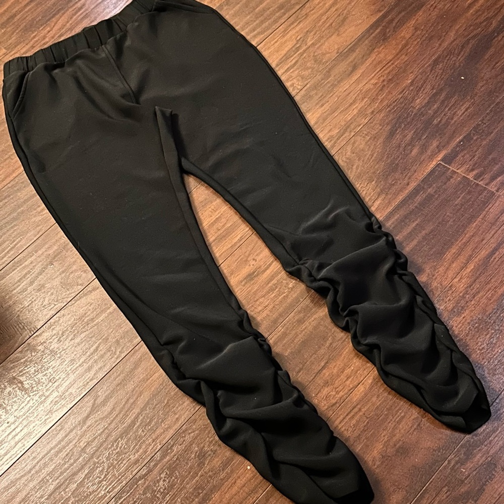 Womens Fuego Moda Casual Plus Size Stacked Pants